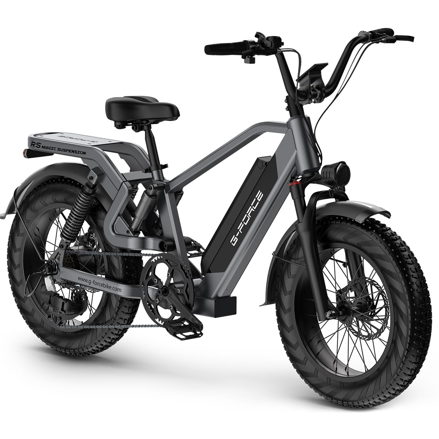 G-FORCE RS Mountain bike elettrica full suspension, batteria da 48 V 20 Ah