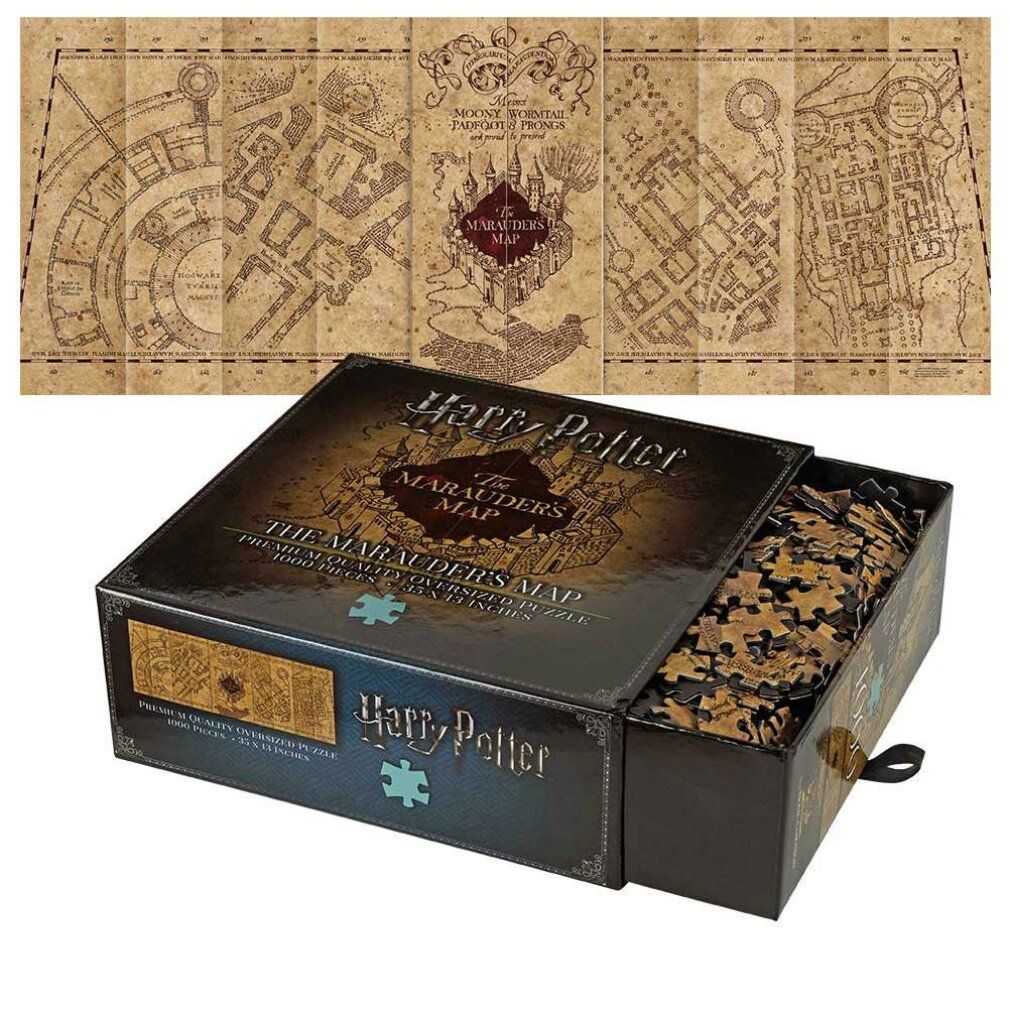 Harry Potter La mappa dei Marauder Copertina Puzzle