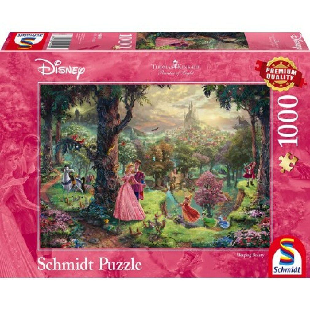 Disney, La Bella Addormentata - Puzzle da 1000 pezzi (Thomas Kinkade)