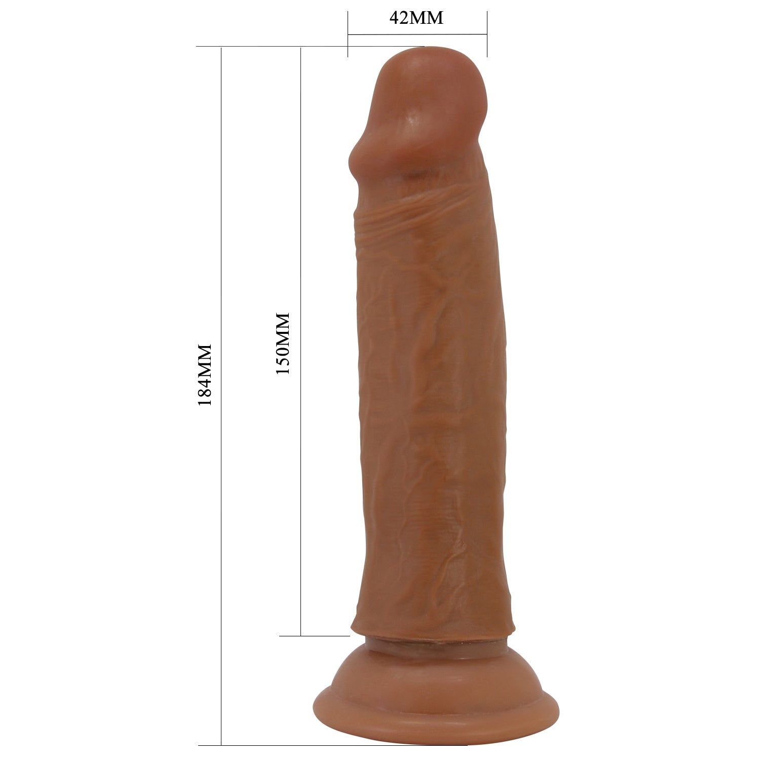 Dildo Realistico Quentin 18,4 cm
