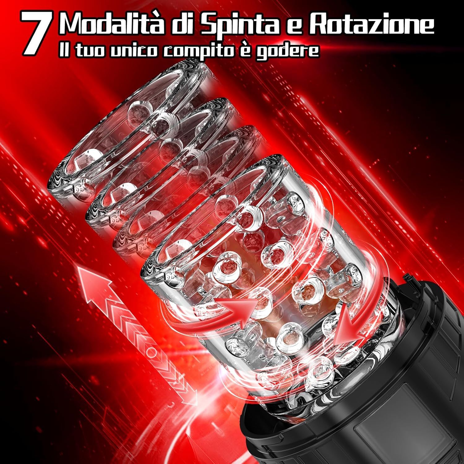 HIVEFUN Accessorio per la stimolazione maschile