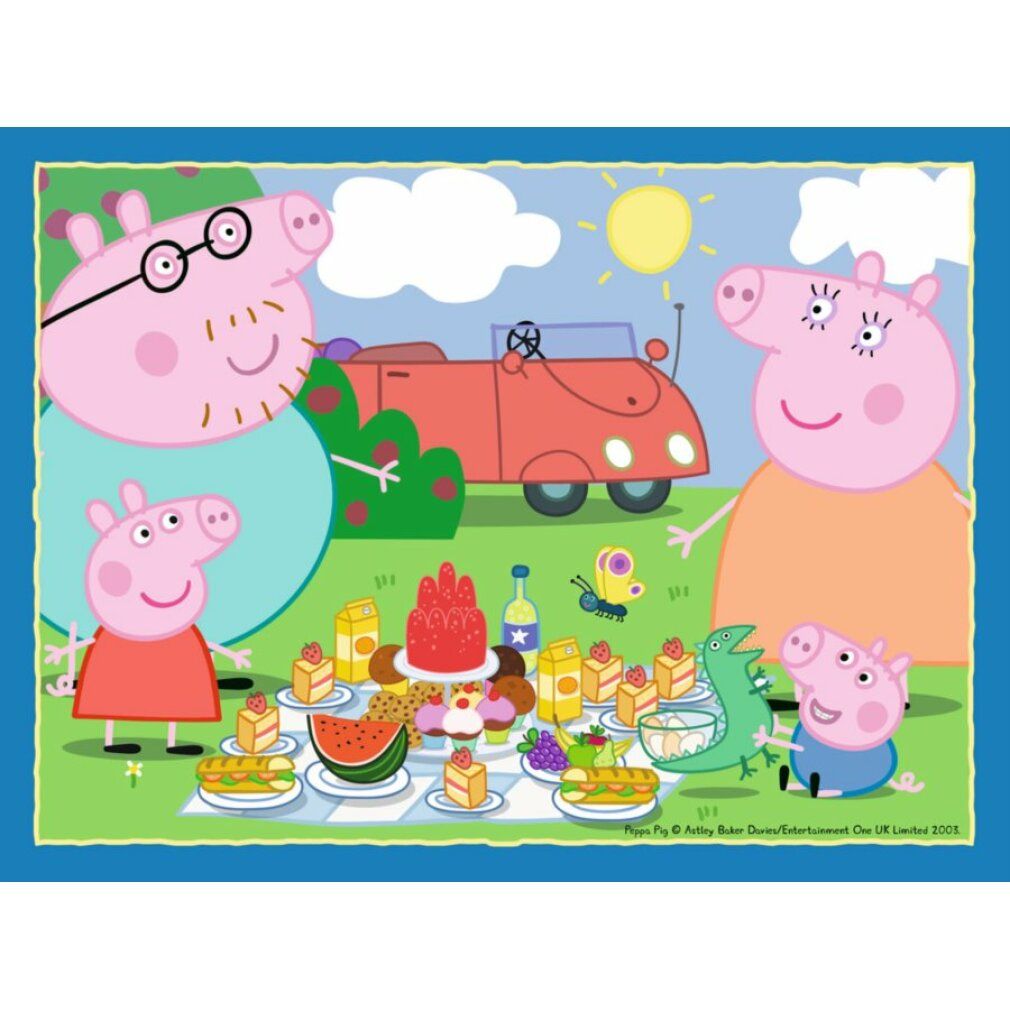 ravensburger Puzzle di Peppa Pig: Funßdays 4in1 (12,16,20,24 pezzi)