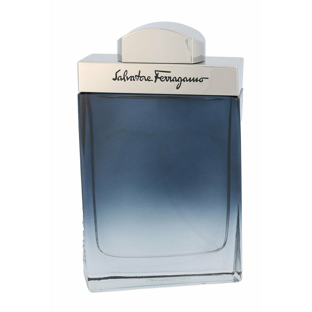 Salvatore Ferragamo Subtil Pour Homme Eau de Toilette Spray. Flacone sfumato blu, tappo argento.