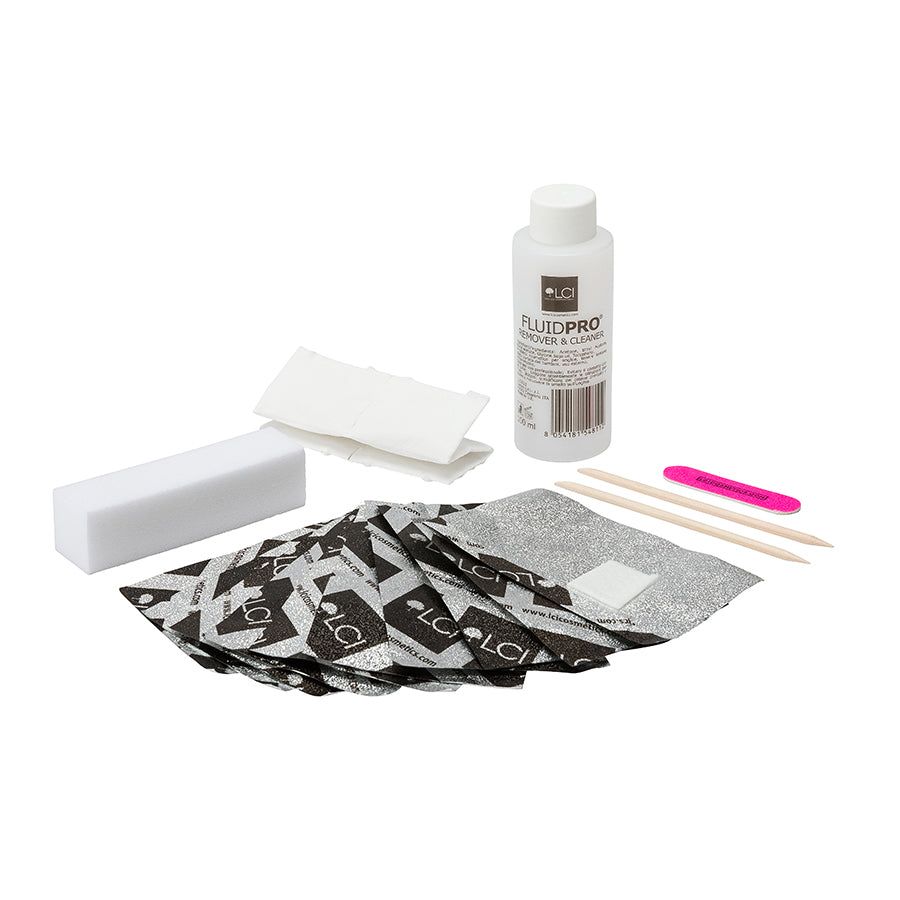 LCI Cosmetics - Kit Portatile MINI VANITY Semipermanente e manicure  LCI - 3 Colori - CLASSIC