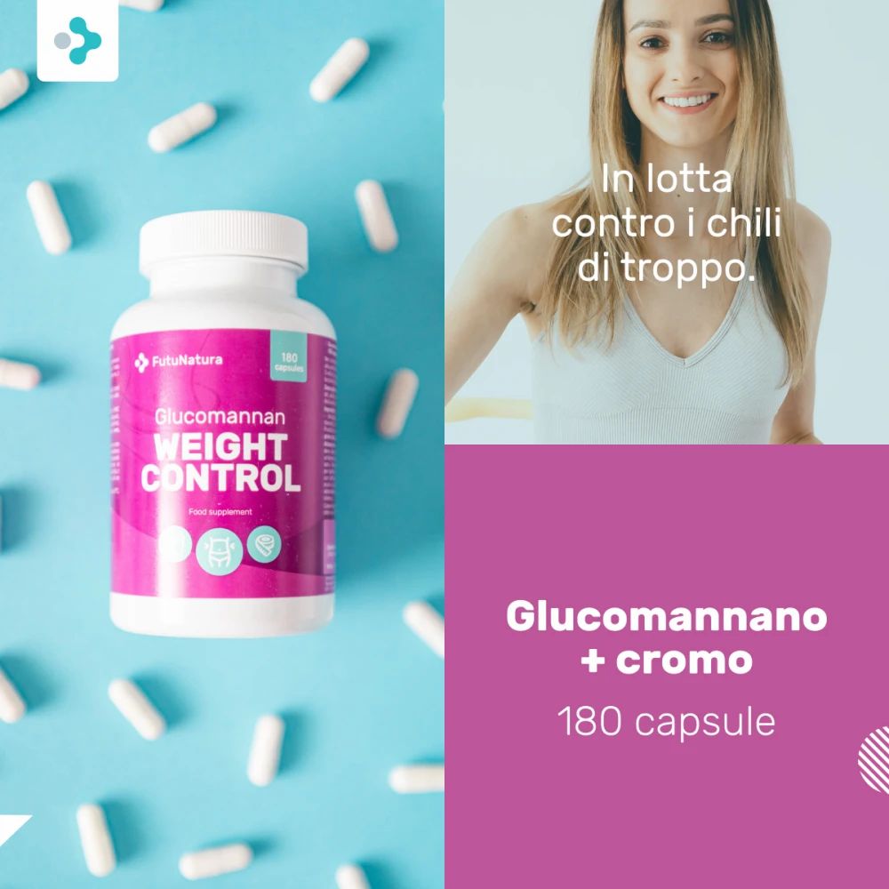 Tre flaconi da 180 capsule, con testo 'Garantisci un metabolismo sano'.