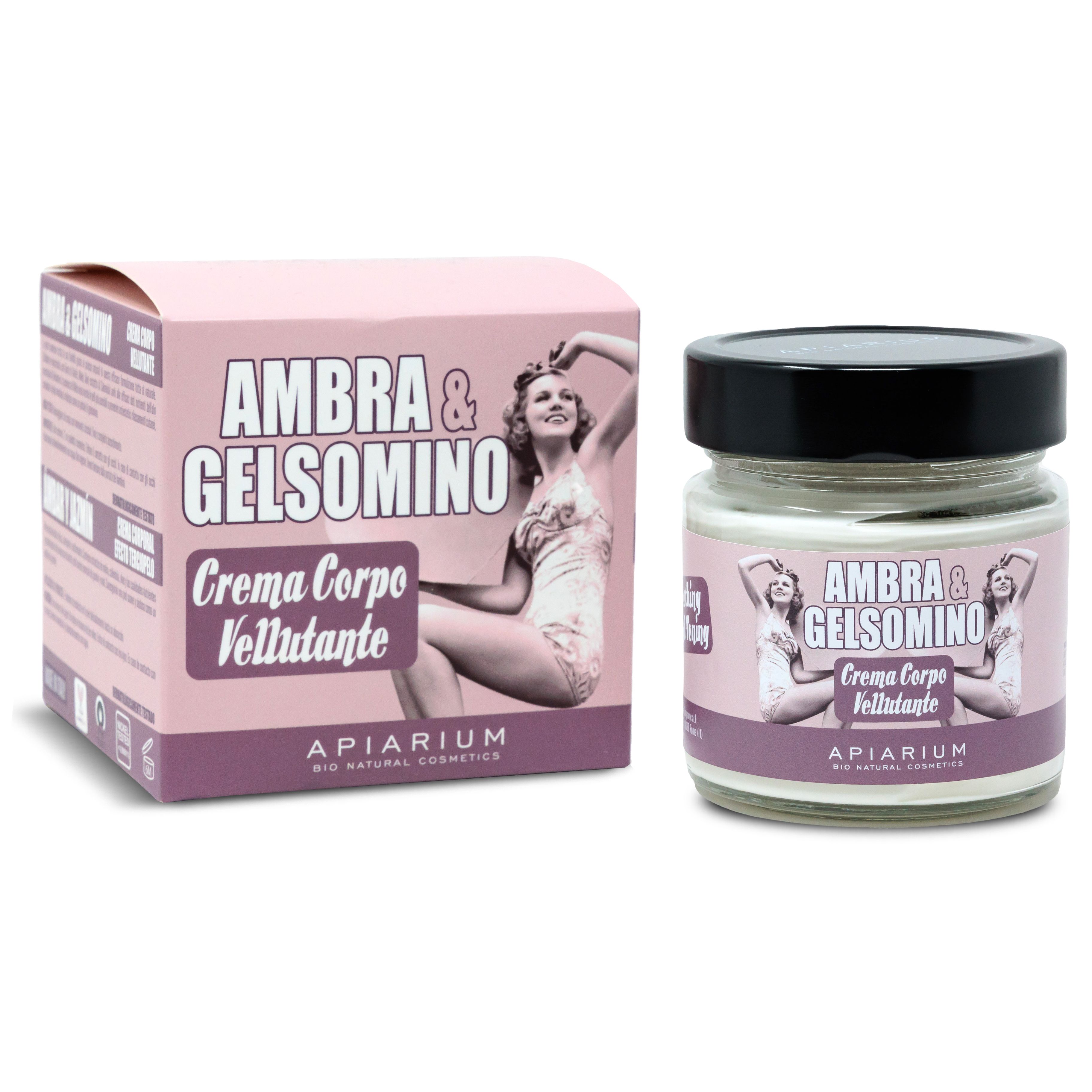 Crema corpo vellutante Ambra e Gelsomino 200ml