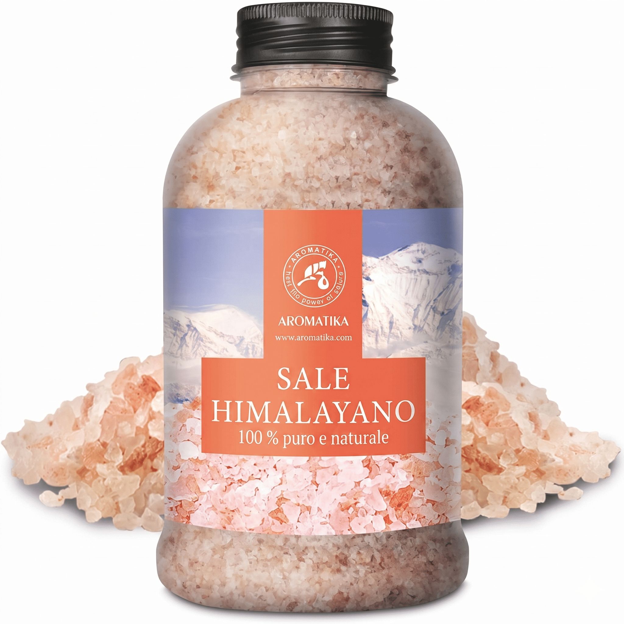 AROMATIKA Sale dell’Himalaya – sale rosa cristallino