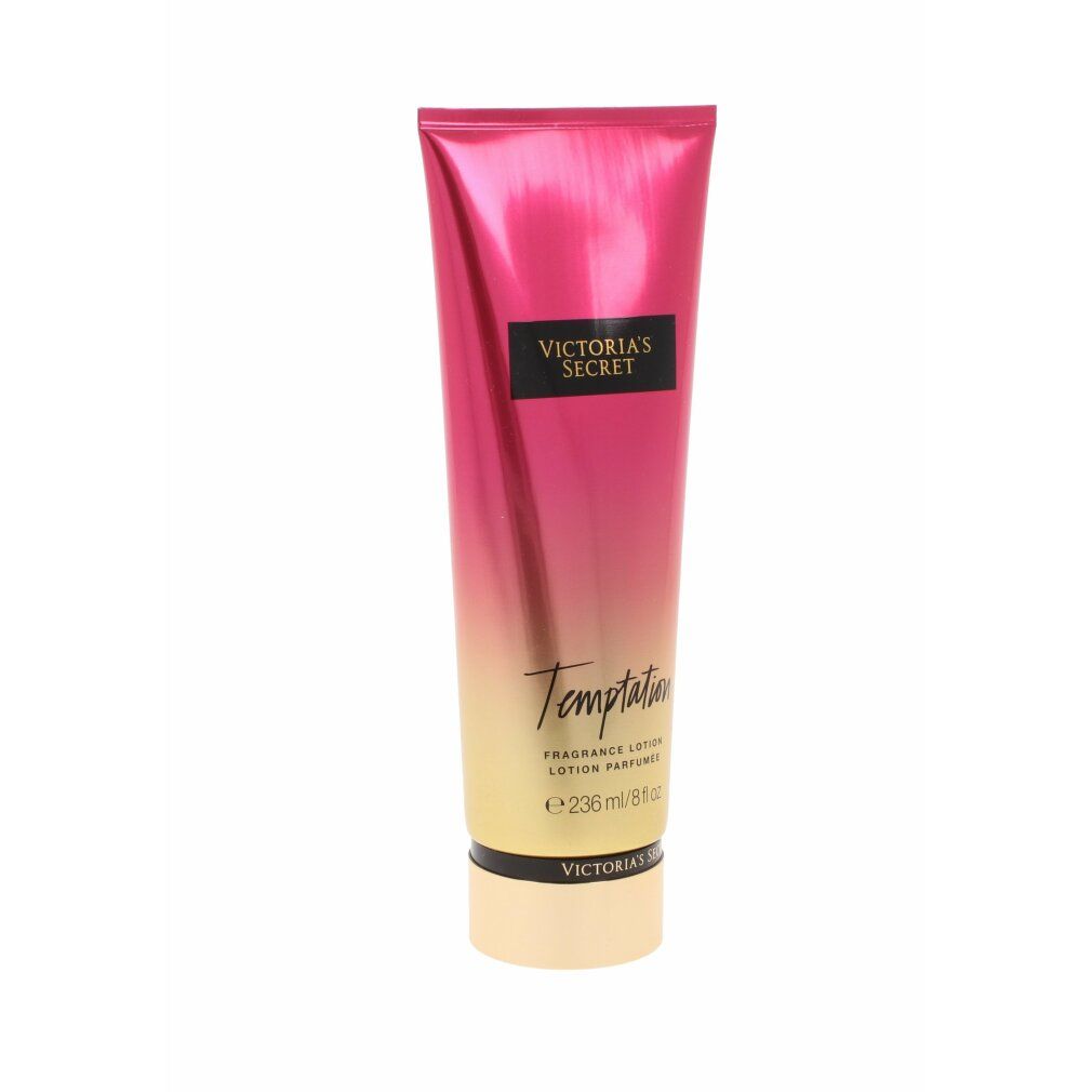 Tubo rosa-oro con nome del prodotto e del marchio. Rettangolo nero con testo bianco. Tappo dorato.