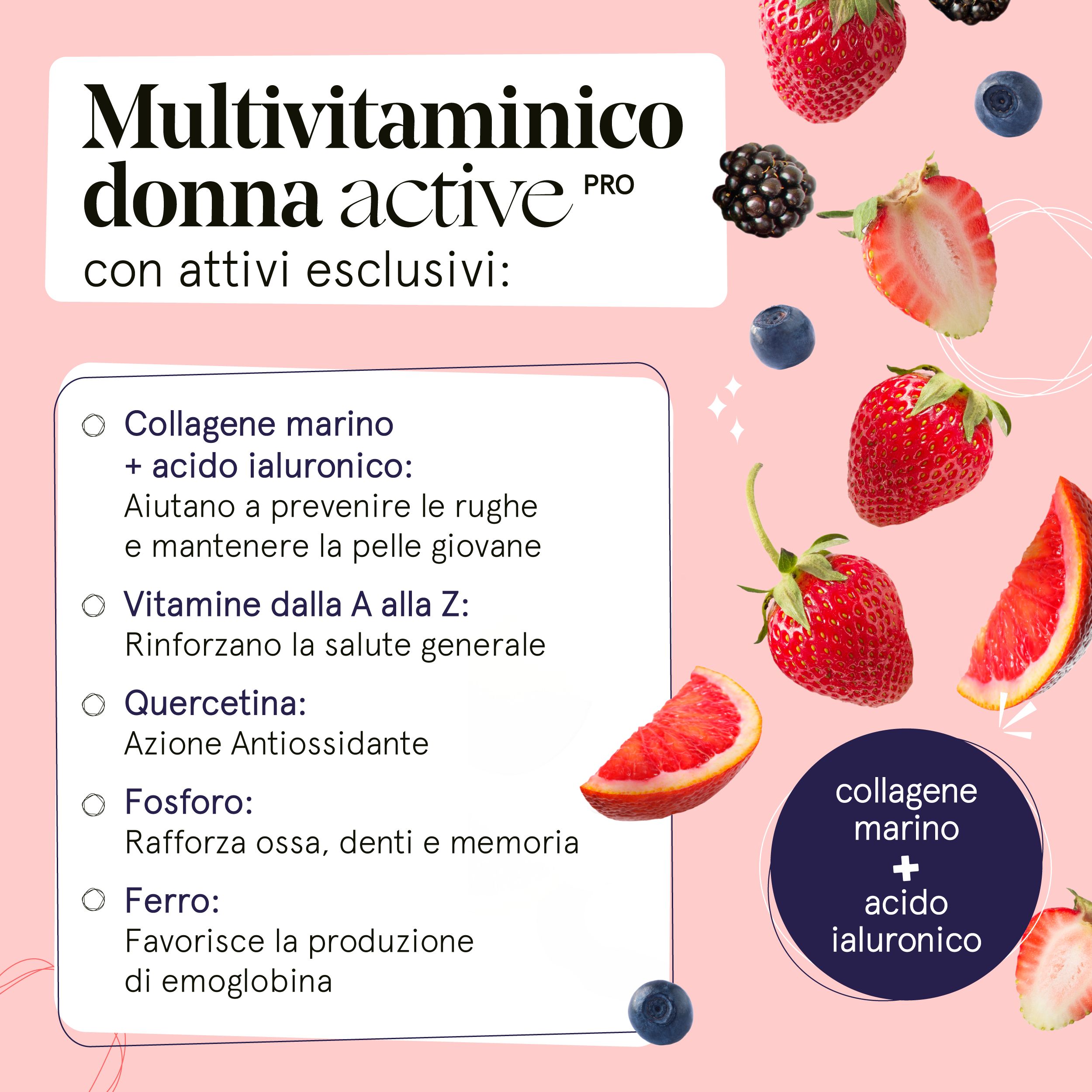 Vitaminact - Multivitaminico Donna Active pro