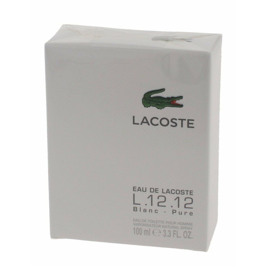 Lacoste Eau de Lacoste L.12.12 Blanc Eau De Toilette 100 ml per uomo