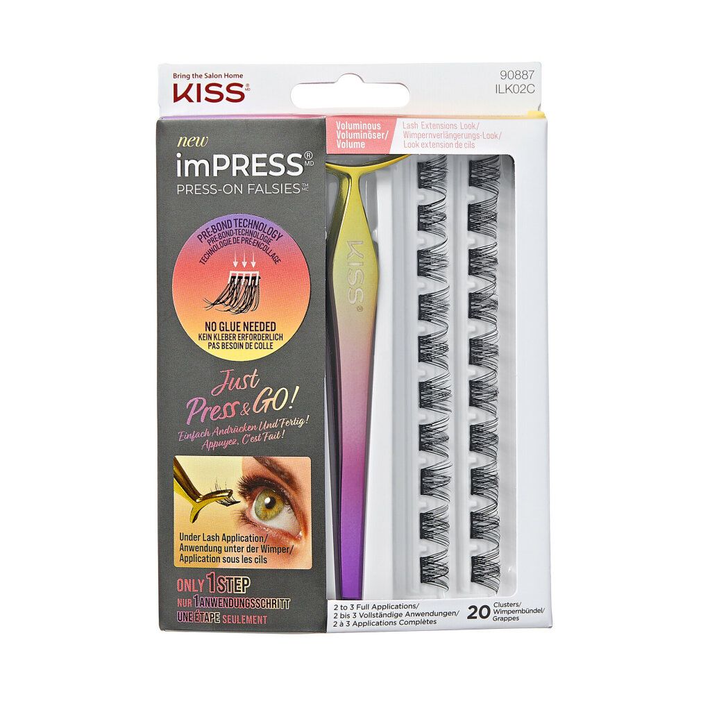 kiss imPRESS Press on Falsies Kit 02 - Voluminoso