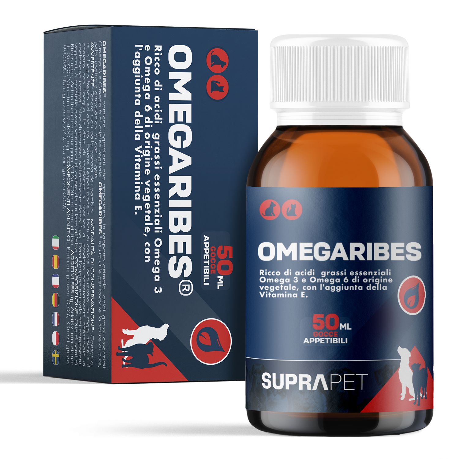 Suprapet OmegaRibes 3 e 6 50ml