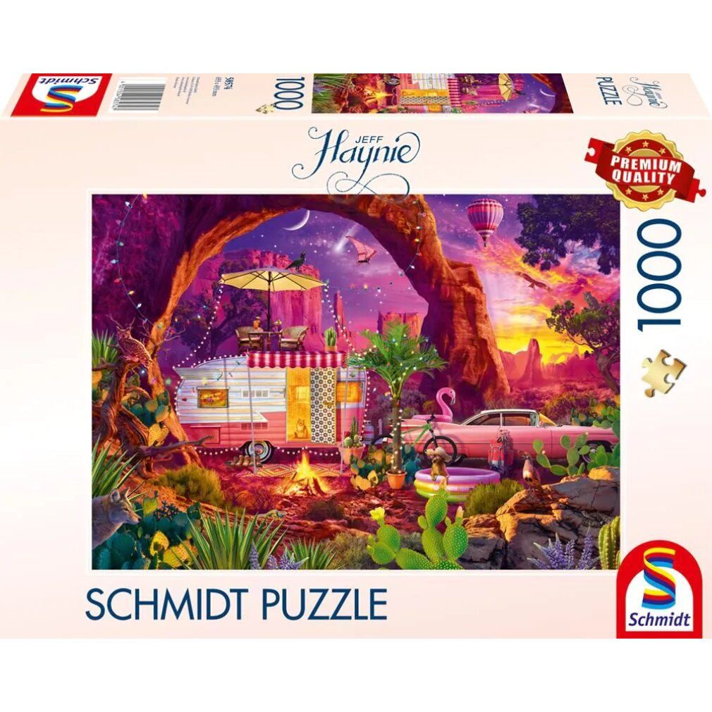 Jeff Haynie: Camping Paradise In The Desert (1000 pezzi)