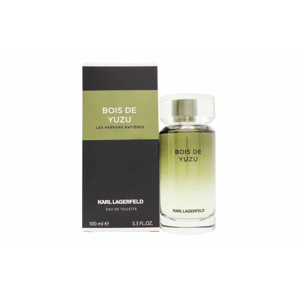 Karl Lagerfeld Bois de Yuzu Eau de Toilette 100ml flacone e confezione.