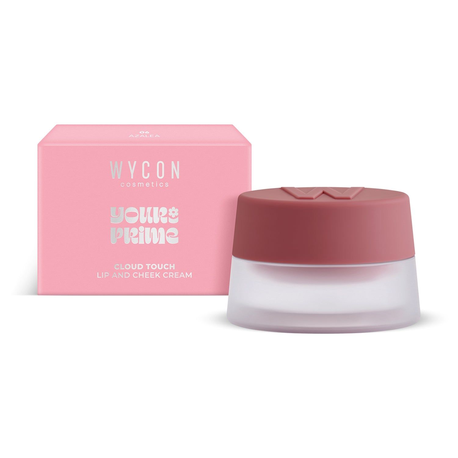 WYCON cosmetics CLOUD TOUCH Mousse multifunzione labbra e guance 06 AZALEA