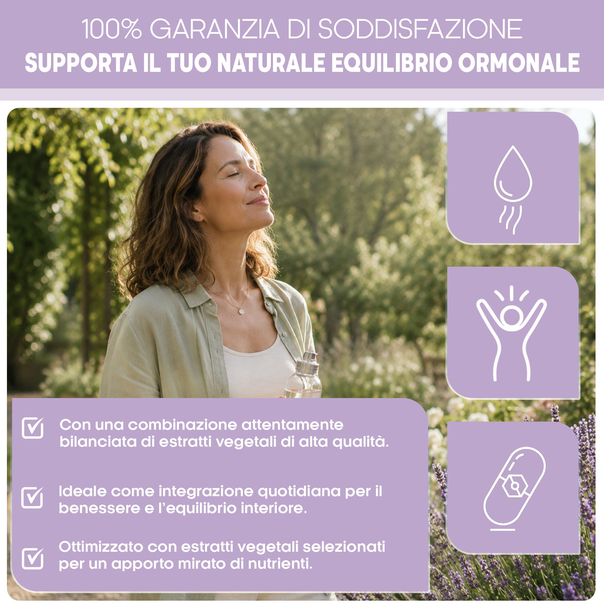 Confronto: Hormon Balance (Germania) vs origine sconosciuta. Vegano, senza additivi.