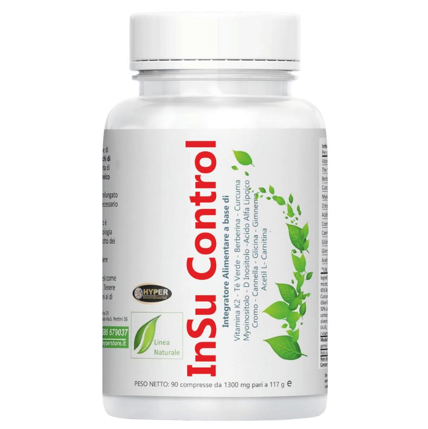 HYPER InSu Control Compresse Glicemia - Metabolismo dei Carboidrati -Insulino Resistenza.