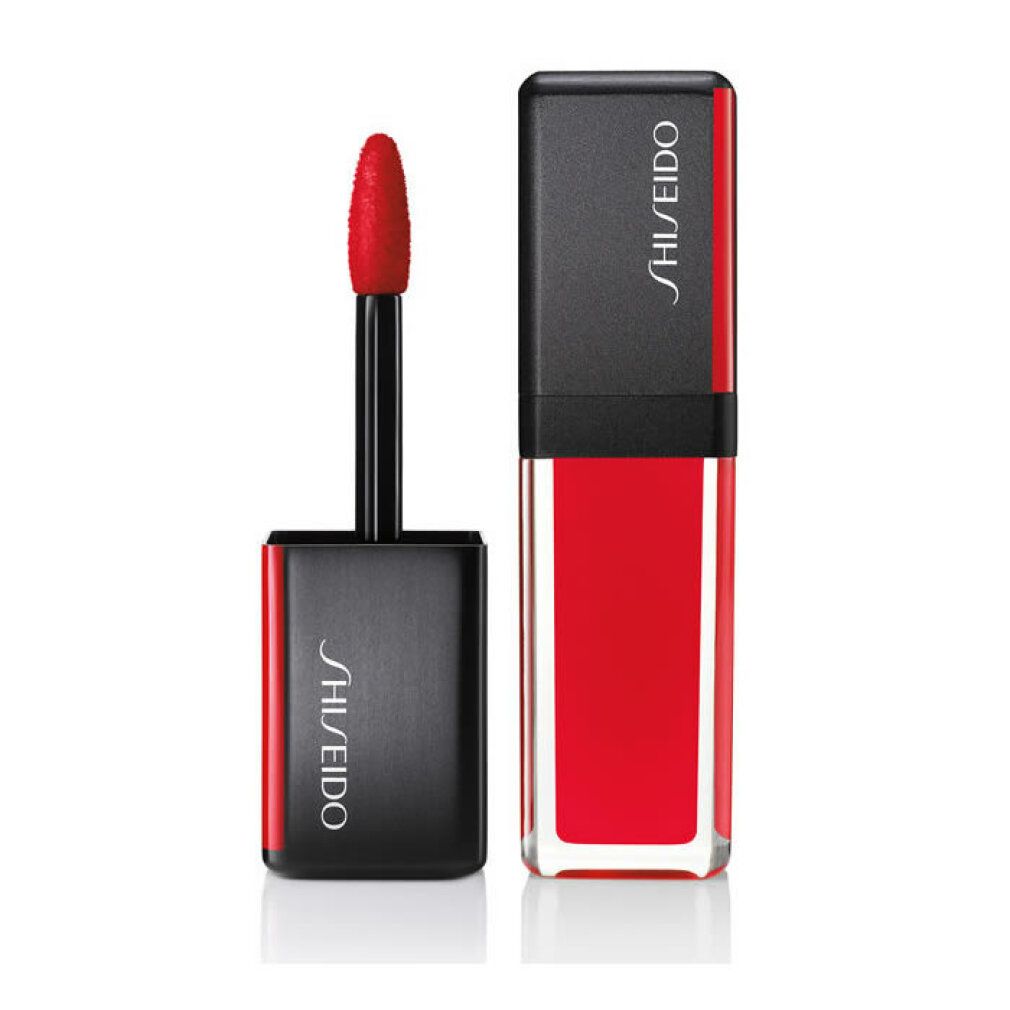 SHISEIDO LACQUERINK LIPSHINE 304 TECHNO RED