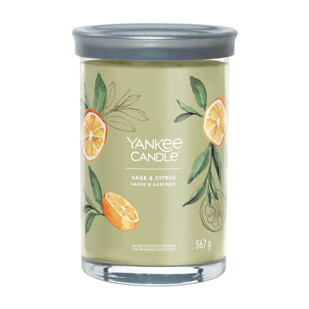 Yankee Candle Signature Tumbler Candela Profumata Salvia & Agrumi 567 g.