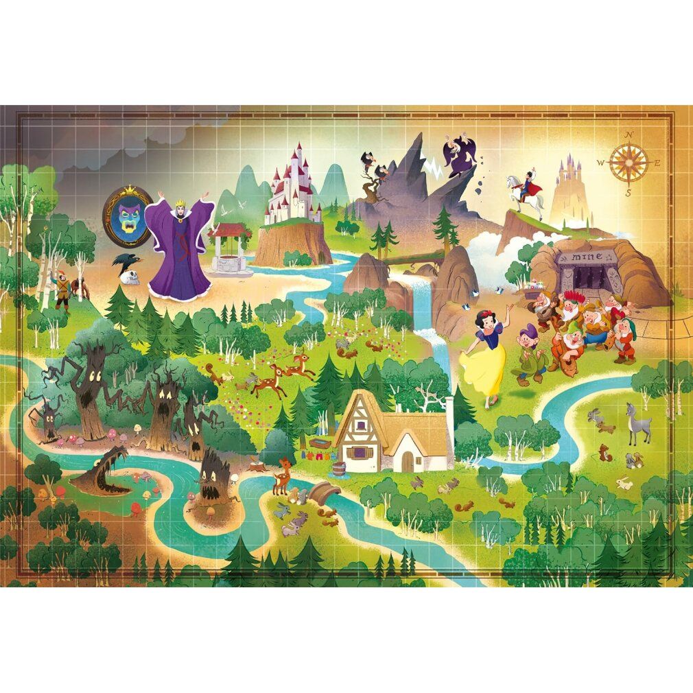 Puzzle da 1000 Pezzi - Biancaneve