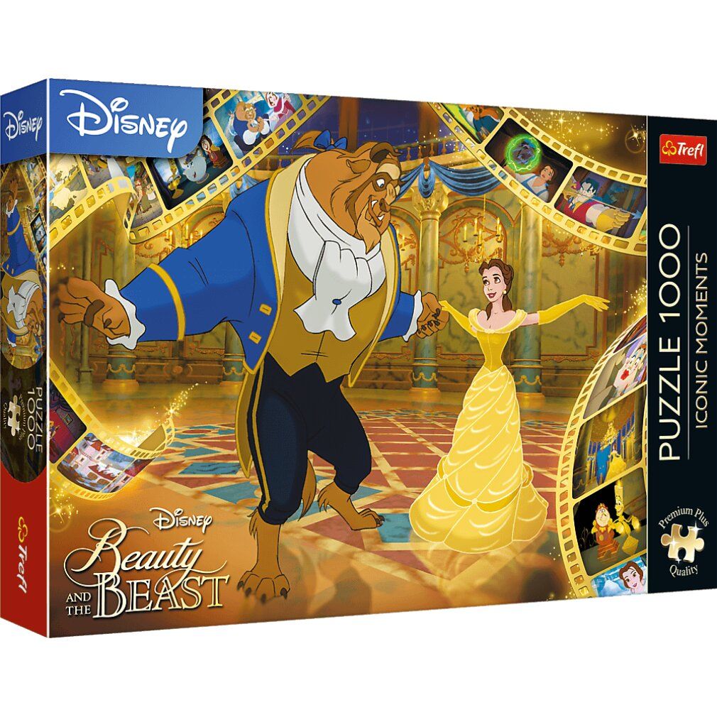 trefl Puzzle Premium Plus Iconic Moments: La Bella e la Bestia 1000 ...