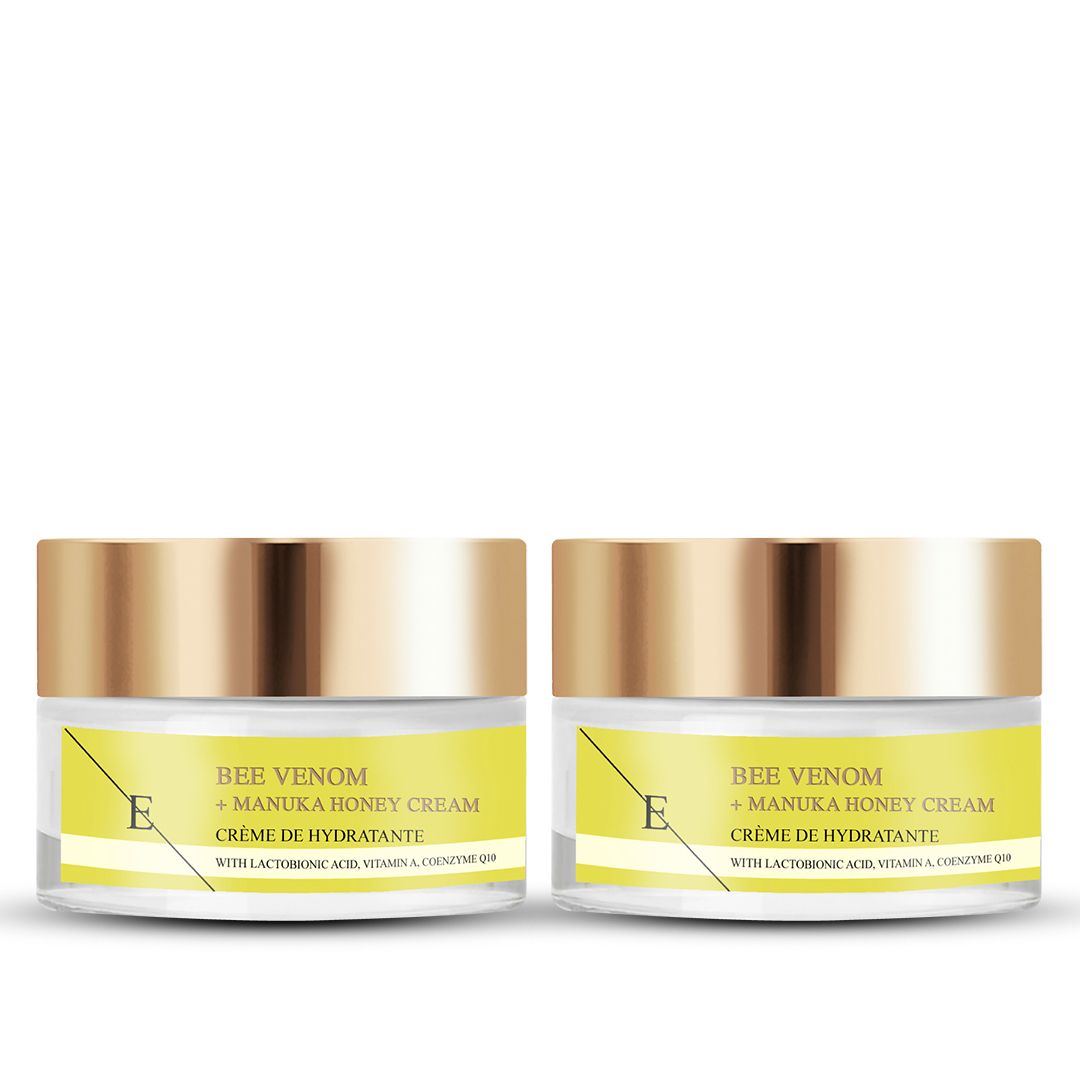 ErthSkin London Veleno d'api + crema al miele di Manuka x 2