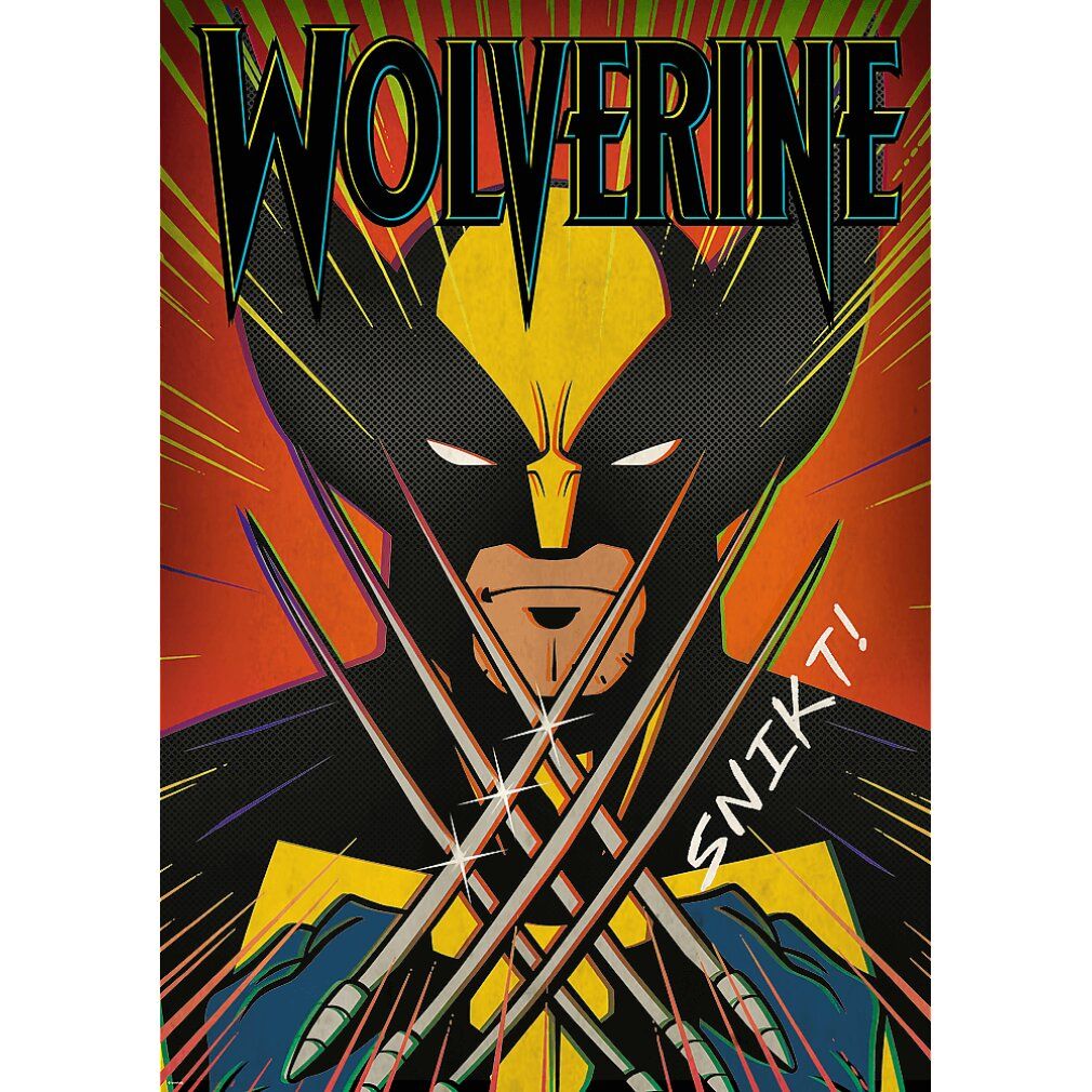 trefl Puzzle Premium Plus x-Men: Wolverine 1000 pezzi
