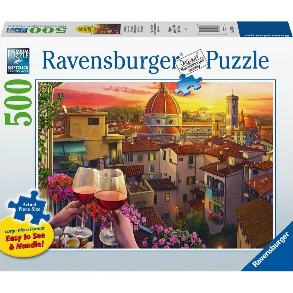 Puzzle ravensburger Gemütliche Orte: Terrazza a Firenze xxl 500 pezzi