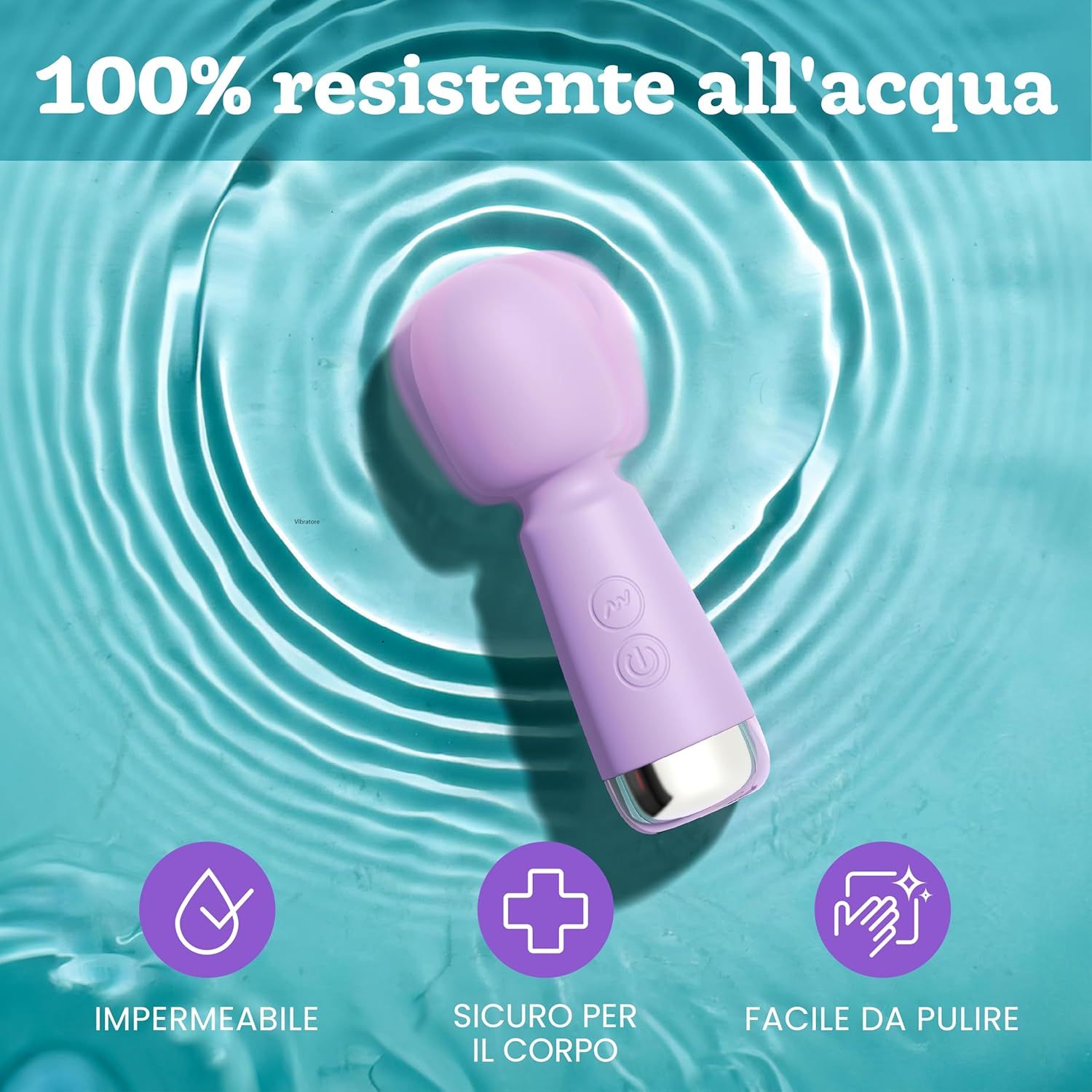 Oliver James Bullet Mini Vibratore, colore lilla
