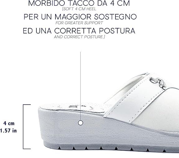 Sanì pantofola sanitaria da donna per alluce valgo