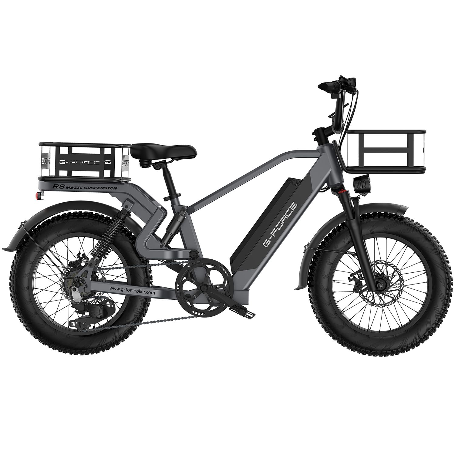 G-FORCE RS Mountain bike elettrica full suspension, batteria da 48 V 20 Ah