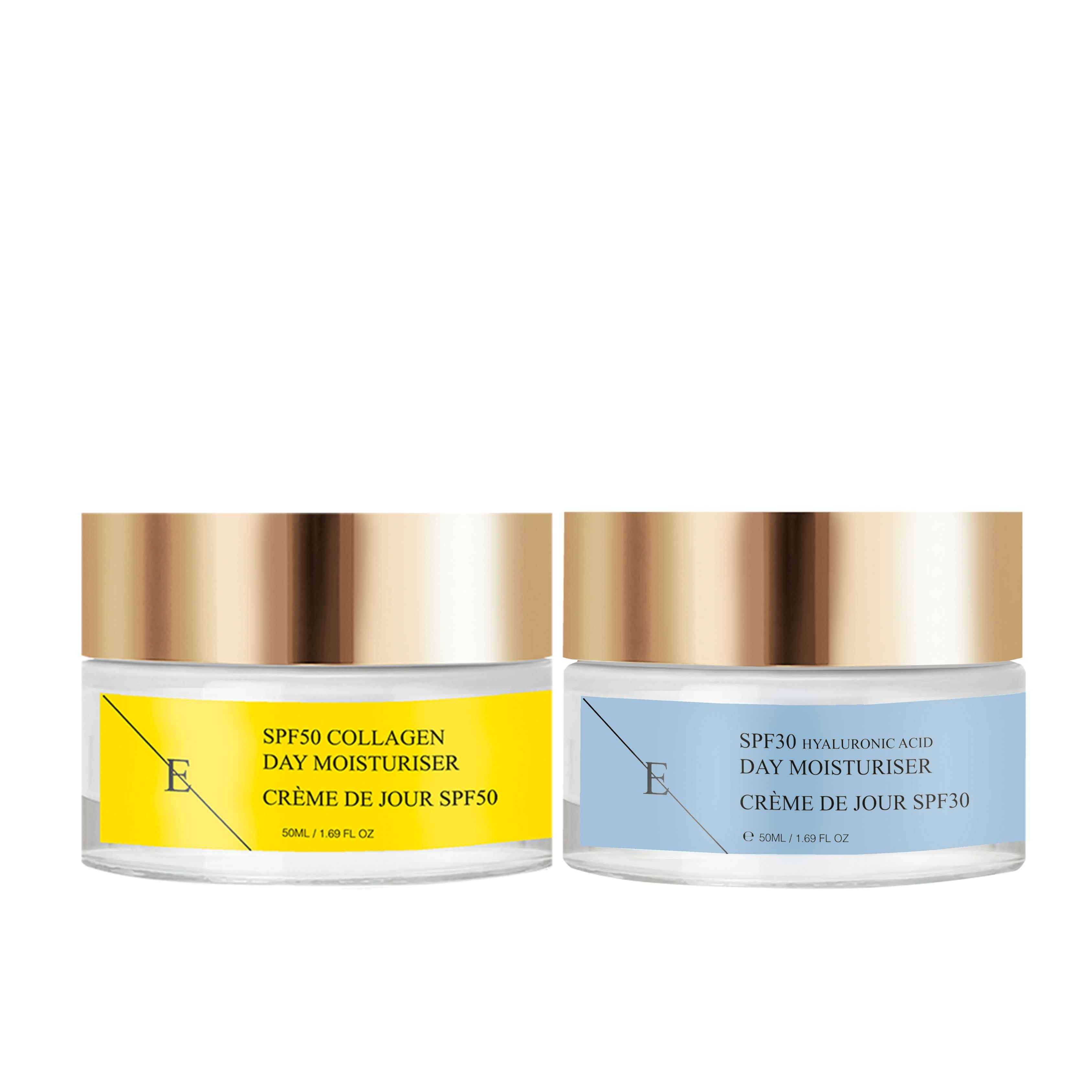 ErthSkin London Crema da giorno all'acido ialuronico + Crema da giorno