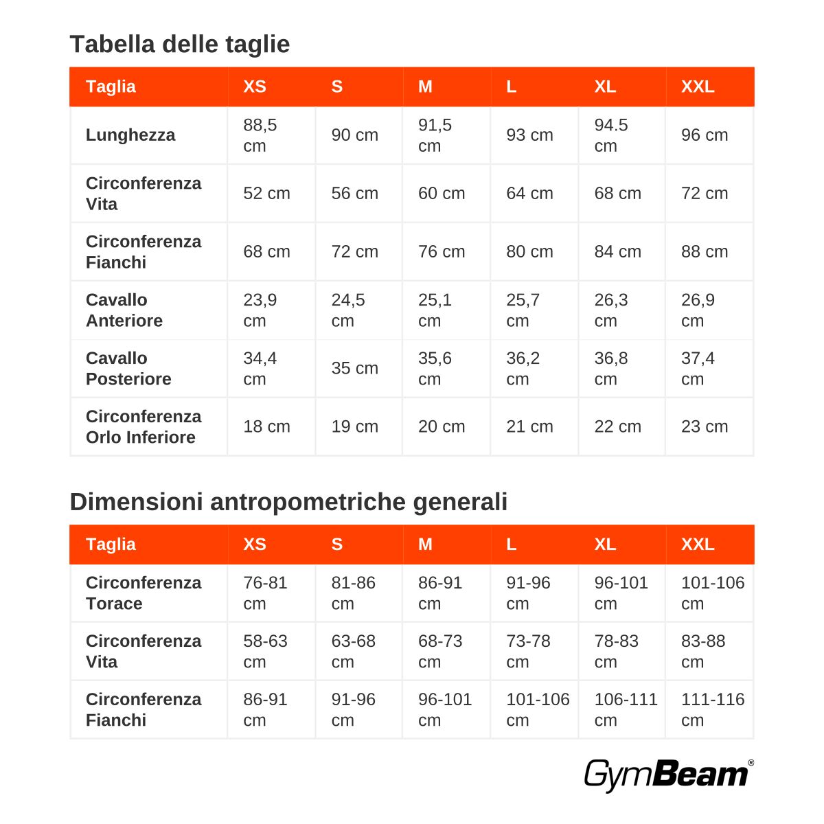 GymBeam Leggings donna Prime Haze in nylon ed elastane senza tasche