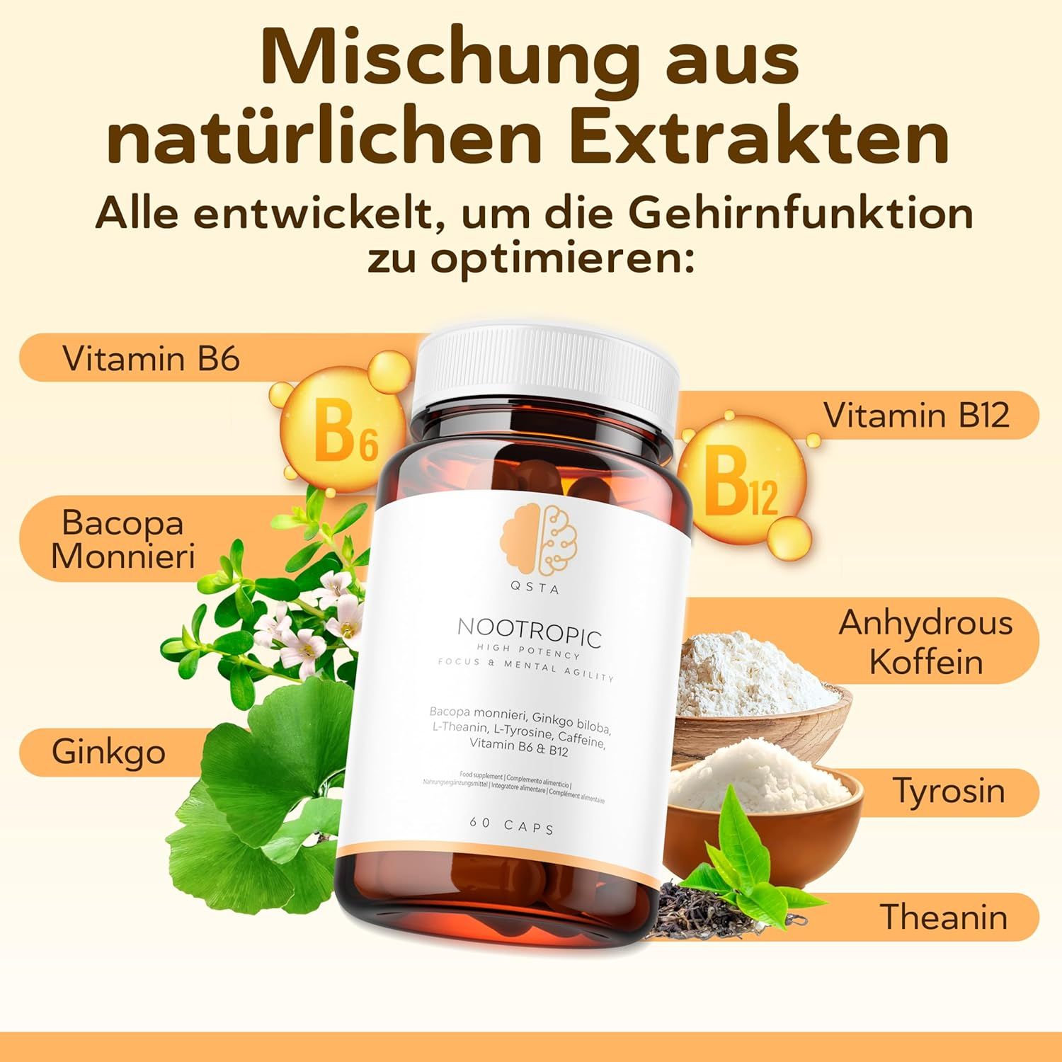 QSTA Capsule Nootropiche