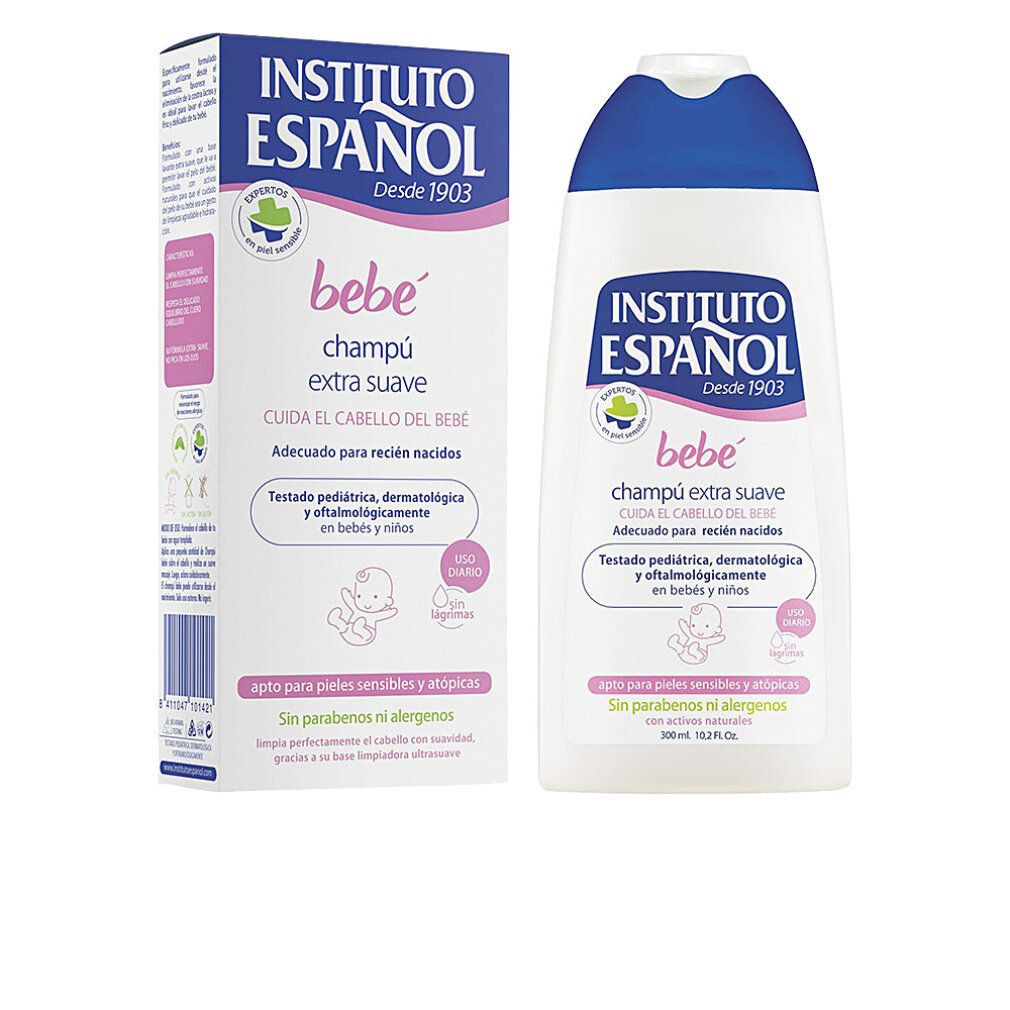 Instituto Español Baby Shampoo Extra Soft Neonato Pelle Sensibile Senza Allergeni