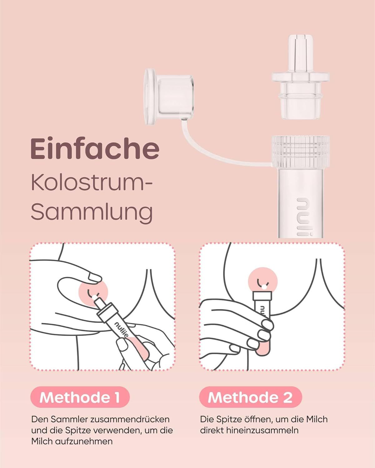 Nuliie Kit per la Raccolta del Colostro