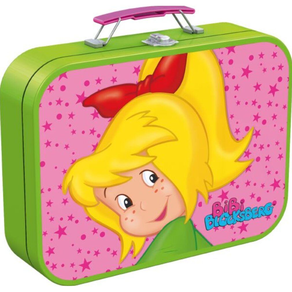 schmidt Puzzle Piccola Strega Bibi 4in1 in scatola di latta (60, 60, 100, 100 pezzi)