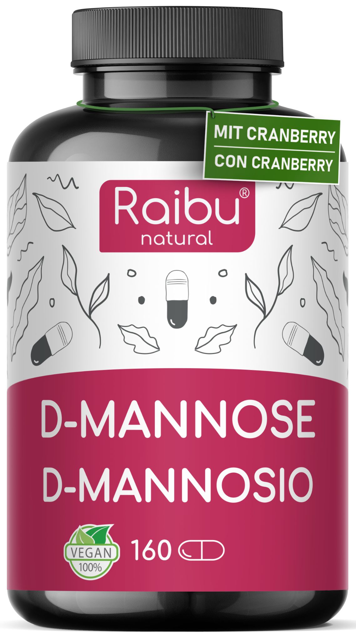D-Mannosio Cranberry Capsule - RAIBU