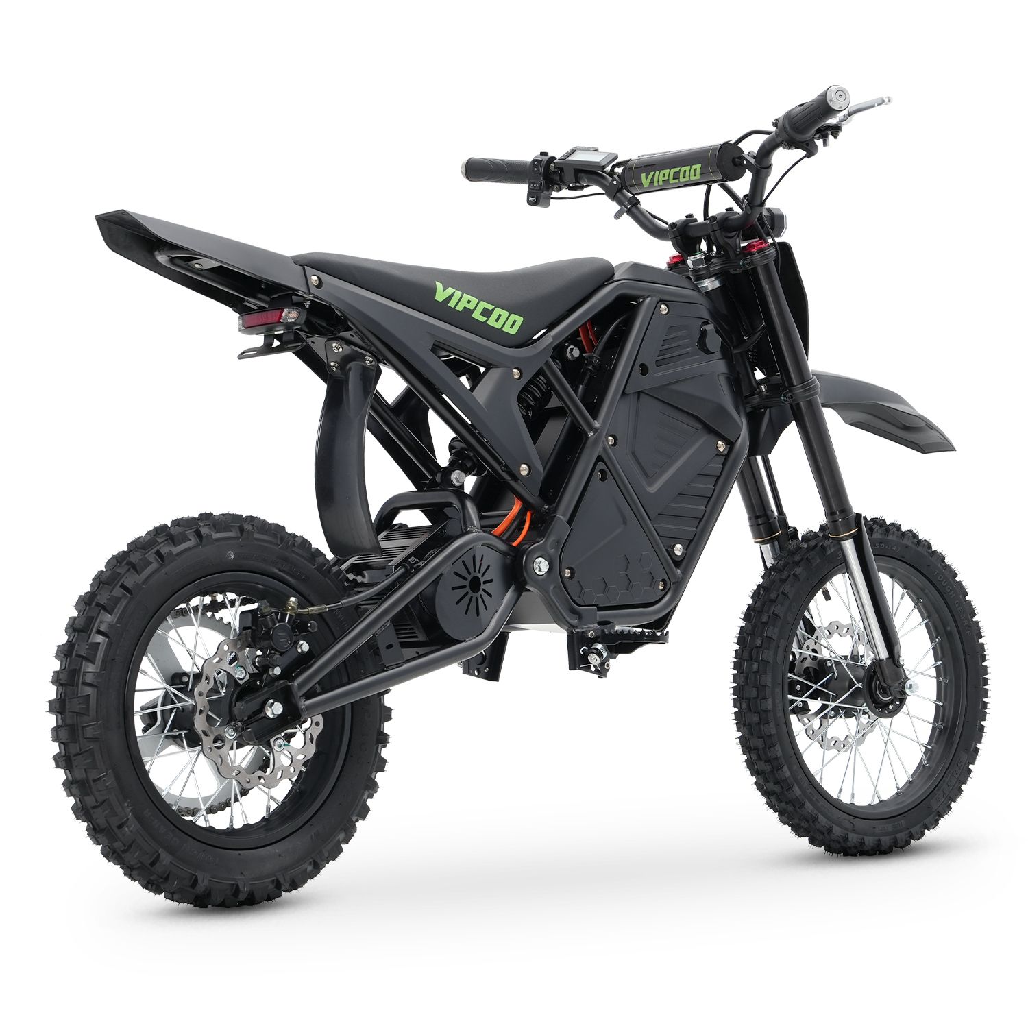 VIPCOO H3 Bicicletta elettrica da cross, 48V 23Ah, pneumatici da fuoristrada da 14"/12"