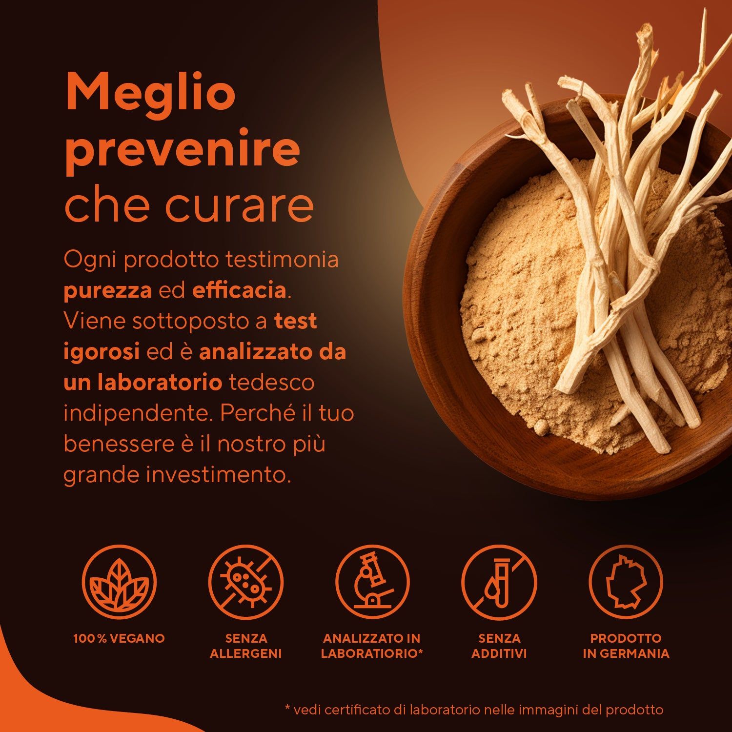 TRUE NATURE® Bio Estratto Di Ashwagandha (KSM-66®)