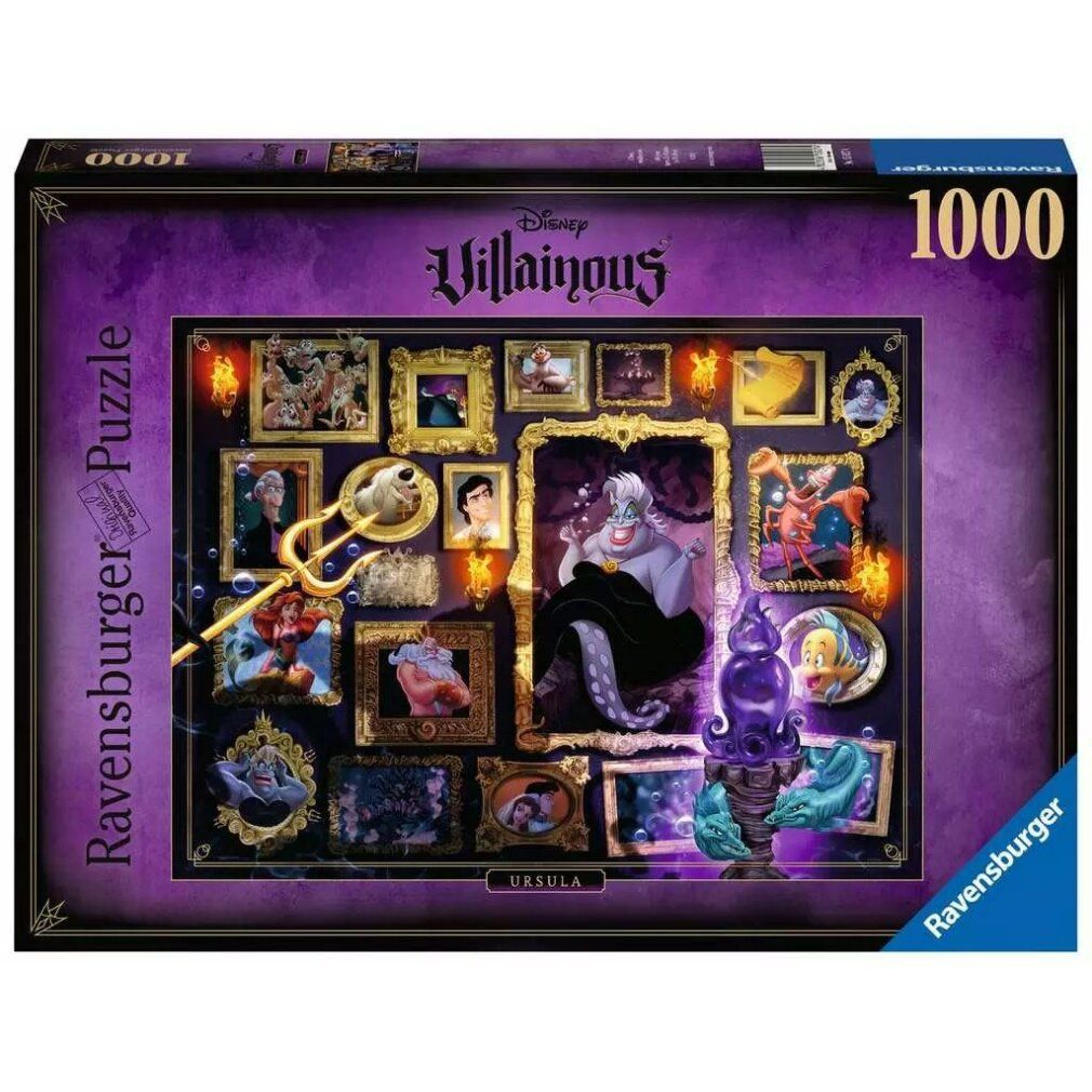 Puzzle Disney Ursula (1000 pezzi)