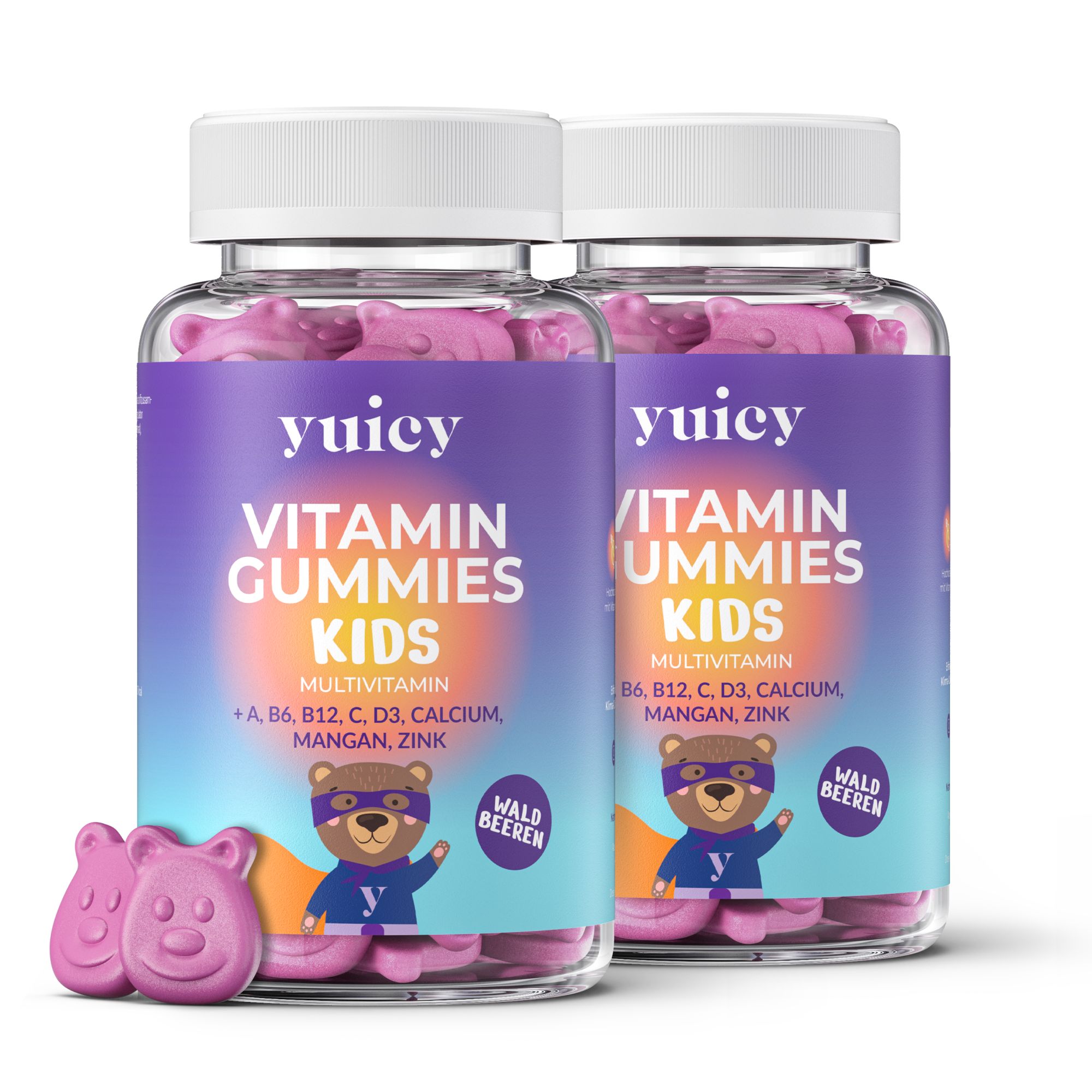 yuicy® Kids Gummies - Vitamine per bambini