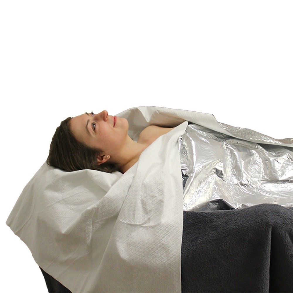 Medical Sud Coperta Isotermica monouso Termoriflettente in viscosa e polietilene cm 150 x 240