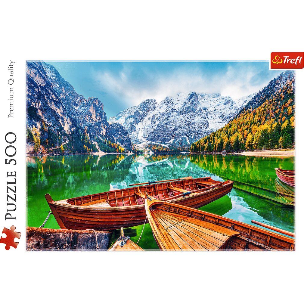 Puzzle trefl Pragser Wildsee, Italia 500 pezzi