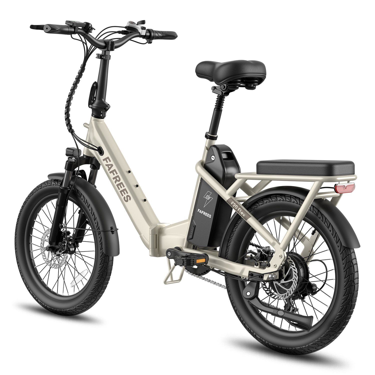 FAFREES F20 Flex E-bike pieghevole, batteria rimovibile da 25 Ah, 7 velocità