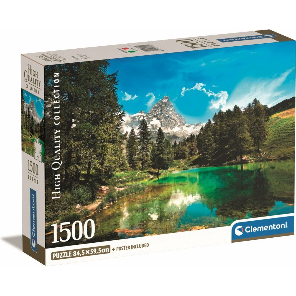 clementoni Puzzle Lago Blu 1500 pezzi