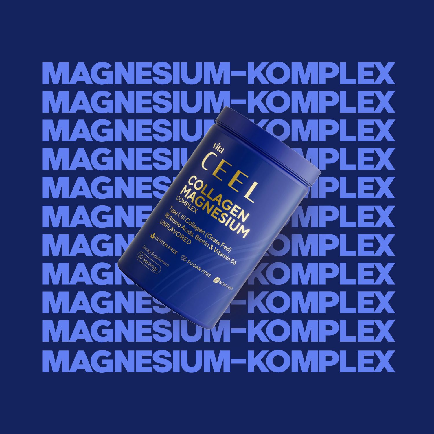 VITA CEEL Collagene + Magnesio per la Pelle