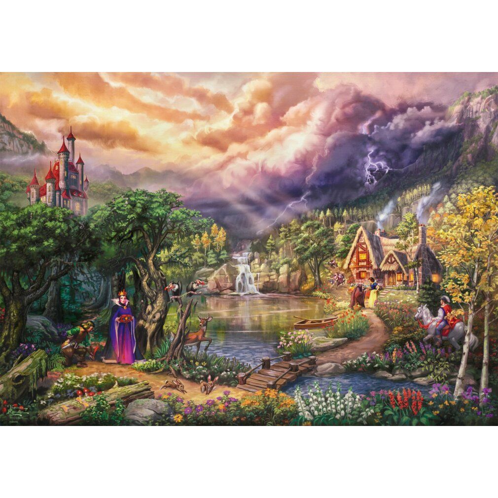 Schmidt - Thomas Kinkade: Disney Biancaneve e la Regina (1000 pezzi) (SCH8037