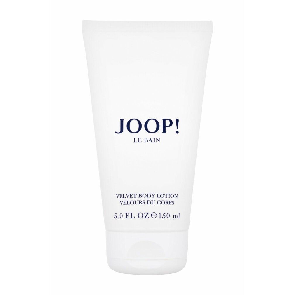 Tubo bianco. JOOP! Le Bain. Velvet Body Lotion. 5.0 FL OZ 150 ml. Confezione.