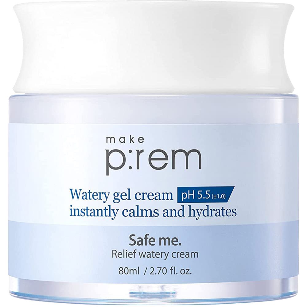 MAKE P:REM Safe Me Watery Cream – gel-crema rinfrescante con il e acido ialuronico